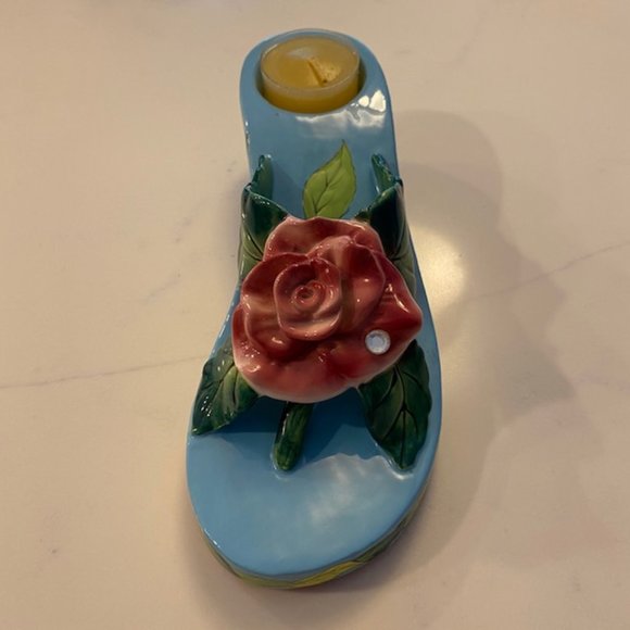 Diane's Happy Toes "Rosie Tosies" Tea Light Candle - Picture 2 of 4